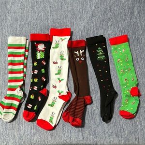 Christmas Compression Socks (set of 6)
